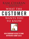 What the Customer Wants You to Know